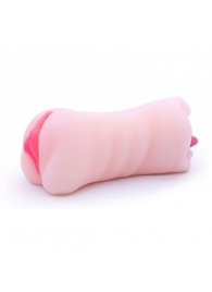 Телесный двусторонний мастурбатор - вагина и ротик - Boys of Toys - в Екатеринбурге купить с доставкой Телесный двусторонний мастурбатор - вагина и ротик - Boys of Toys - в Екатеринбурге купить с доставкой