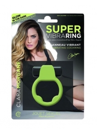 Люминесцентное эрекционное виброкольцо Super - Clara Morgane - в Екатеринбурге купить с доставкой