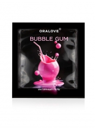 Саше съедобной оральной смазки OraLove с ароматом бабл-гам - 3 гр. - Биоритм - купить с доставкой в Екатеринбурге