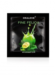 Саше съедобной оральной смазки OraLove с ароматом фейхоа - 3 гр. - Биоритм - купить с доставкой в Екатеринбурге