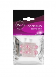 Прозрачная насадка на пенис с цветными шариками - Erowoman-Eroman - в Екатеринбурге купить с доставкой