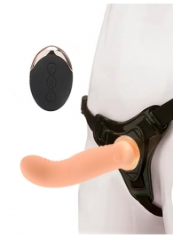 Женский вибрострапон со съемной насадкой и пультом ДУ - Erokay - купить с доставкой в Екатеринбурге