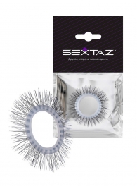 Круглое эрекционное кольцо с «ресничками» - Sextaz - в Екатеринбурге купить с доставкой