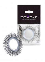 Круглое эрекционное кольцо с длинными «ресничками» - Sextaz - в Екатеринбурге купить с доставкой