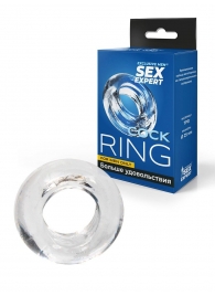 Прозрачное эрекционное кольцо-бублик - Sex Expert - в Екатеринбурге купить с доставкой
