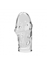 Прозрачная насадка на пенис Booker - 8 см. - Baile - в Екатеринбурге купить с доставкой
