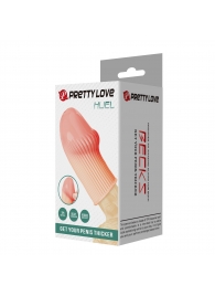 Телесная насадка на пенис Huel - 9 см. - Baile - в Екатеринбурге купить с доставкой