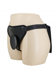 Черные трусики харнесс с платформой Caludio I - Baile - купить с доставкой в Екатеринбурге