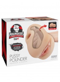 Телесный мастурбатор-вагина Pussy Pounder Squeeze Stroker - Pipedream - в Екатеринбурге купить с доставкой