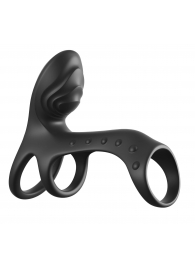 Черная насадка на пенис Ultimate Couples Cage Pro - Pipedream - в Екатеринбурге купить с доставкой