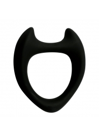Черное эрекционное кольцо с рожками Wooomy Toro M - Adrien Lastic - в Екатеринбурге купить с доставкой