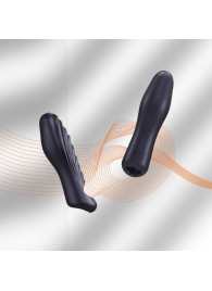 Сливовая силиконовая насадка на пенис с подхватом Manwan Ryzer - Manwan - в Екатеринбурге купить с доставкой