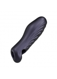 Сливовая силиконовая насадка на пенис с подхватом Manwan Ryzer - Manwan - в Екатеринбурге купить с доставкой