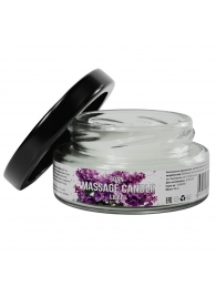 Массажная свеча «Сирень» - 50 мл. - SGAN - купить с доставкой в Екатеринбурге