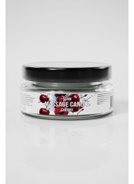 Массажная свеча «Спелая вишня» - 50 мл. - SGAN - купить с доставкой в Екатеринбурге