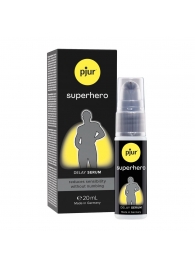 Пролонгатор-сыворотка pjur Superhero Delay Serum - 20 мл. - Pjur - купить с доставкой в Екатеринбурге