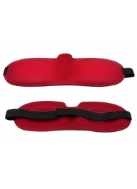 Красная глухая маска на резинке - Sitabella - купить с доставкой в Екатеринбурге