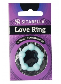 Цветное эрекционное кольцо Love Ring с бусинами - Sitabella - в Екатеринбурге купить с доставкой
