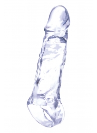 Прозрачная насадка-удлинитель Length Enhancer с подхватом - 16 см. - NMC - в Екатеринбурге купить с доставкой