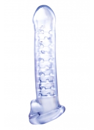 Прозрачная насадка-удлинитель Stretchy Touch - 18 см. - NMC - в Екатеринбурге купить с доставкой