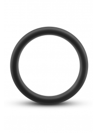 Черное эрекционное кольцо Silicone Go Pro Cock Ring - Blush Novelties - в Екатеринбурге купить с доставкой