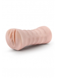 Телесный мастурбатор-вагина Ayumi с вибрацией - Blush Novelties - в Екатеринбурге купить с доставкой