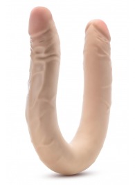 Телесный двусторонний фаллоимитатор 16.5 Inch Double Dong - 41,9 см. - Blush Novelties