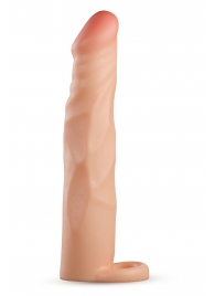 Телесная насадка-удлинитель Fortitude с подхватом - 17,7 см. - Blush Novelties - в Екатеринбурге купить с доставкой