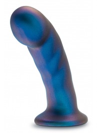 Синяя насадка-фаллоимитатор Rebellion 5.75 Inch Pegging Dildo - 14,6 см. - Blush Novelties - купить с доставкой в Екатеринбурге