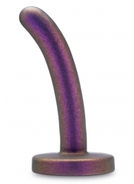 Фиолетовая насадка с гладкой поверхностью Surrender 4.75 Inch Beginner Pegging Dildo - 12 см. - Blush Novelties - купить с доставкой в Екатеринбурге