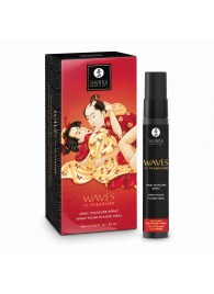 Оральный спрей Waves of Pleasure с ароматом клубники и шампанского - 20 мл. - Shunga - купить с доставкой в Екатеринбурге