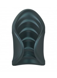 Серый сквозной мастурбатор с вибрацией Manwan Starter - Manwan - в Екатеринбурге купить с доставкой