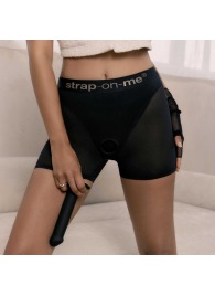 Трусики-шорты для фиксации насадок Strap-on-me Harness Lingerie Halo - size XS - Strap-on-me - купить с доставкой в Екатеринбурге