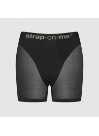 Трусики-шорты для фиксации насадок Strap-on-me Harness Lingerie Halo - size S - Strap-on-me - купить с доставкой в Екатеринбурге