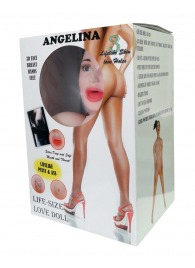 Надувная секс-кукла Angelina 3D - Boys of Toys - в Екатеринбурге купить с доставкой