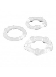 Набор из 3 эрекционных прозрачных колец - Boys of Toys - в Екатеринбурге купить с доставкой