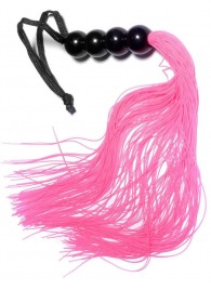 Розовая силиконовая плеть - 35,5 см. - Boys of Toys - купить с доставкой в Екатеринбурге