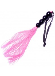 Розовая силиконовая плеть - 35,5 см. - Boys of Toys - купить с доставкой в Екатеринбурге