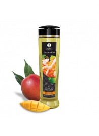 Массажное масло для тела Luscious Mango с ароматом манго - 240 мл. - Shunga - купить с доставкой в Екатеринбурге