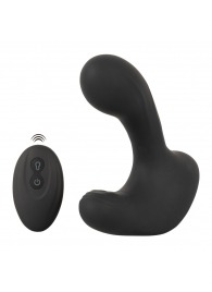 Черная анальная вибропробка с функцией расширения RC Butt Plug with 3 functions - Orion - в Екатеринбурге купить с доставкой