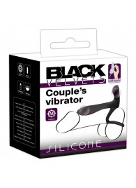 Черная насадка на член с вибрацией Couple’s Vibrator - Orion - в Екатеринбурге купить с доставкой