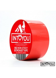 Красный скотч для фиксации Non-Sticky Bondage Tape - 15 м. - Intoyou - купить с доставкой в Екатеринбурге