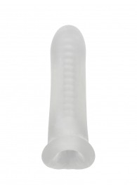 Белый фаллоудлинитель Striker - 13,5 см. - Lola Games - в Екатеринбурге купить с доставкой