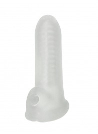 Белый фаллоудлинитель Striker - 13,5 см. - Lola Games - в Екатеринбурге купить с доставкой