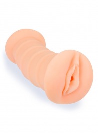 Телесный двусторонний мастурбатор с вибропулей и эрекционными кольцами в комплекте - Sexy Girl - в Екатеринбурге купить с доставкой