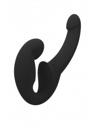 Черный безремневой страпон Share Lite - Fun Factory - купить с доставкой в Екатеринбурге