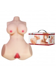 Мастурбатор-торс Aveline с 2 любовными тоннелями - Baile - в Екатеринбурге купить с доставкой