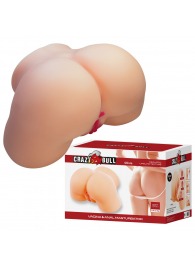 Телесный мастурбатор с 2 любовными отверстиями Olivia - Baile - в Екатеринбурге купить с доставкой