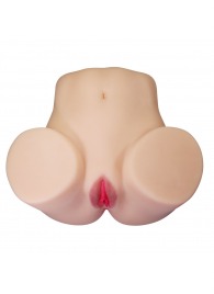 Телесный мастурбатор Julia с 2 любовными каналами - Baile - в Екатеринбурге купить с доставкой