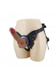 Поясной страпон Wells: трусики в форме бабочки и фаллоимитатор-насадка - Baile - купить с доставкой в Екатеринбурге